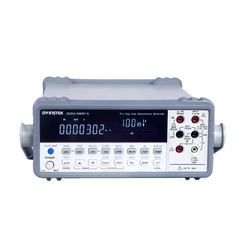Benchtop Digital Multimeter 6 1/2 Digit - Multímetro Digital de Bancada GDINSTEK GDM8261A