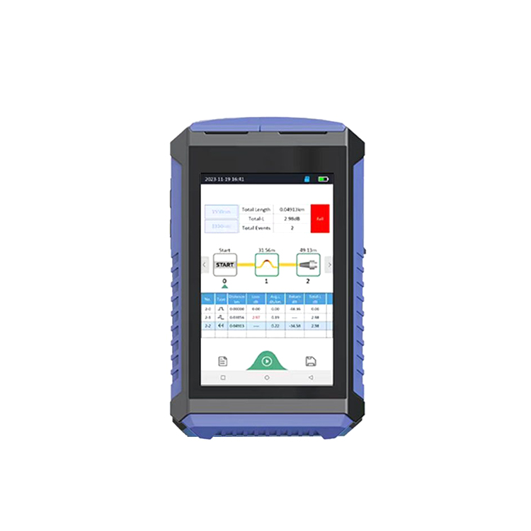 2026 refletômetro de domínio d - Optical Time Domain Reflectometer Otdr 1310 1550Nm avaliação e preço