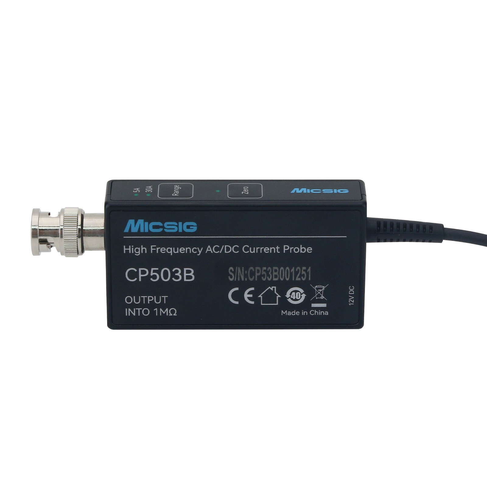 Micsig CP503B 50MHz 5A/30A Son - Current Probe Ac Dc 50Mhz Oscilloscope avaliação e preço