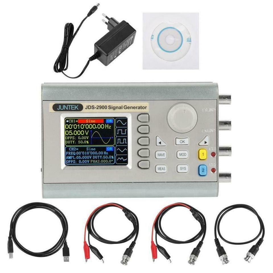 JDS2900 60MHz Função DDS Gerad - Dual Channel Arbitrary Waveform Function Generator 60Mhz avaliação e preço